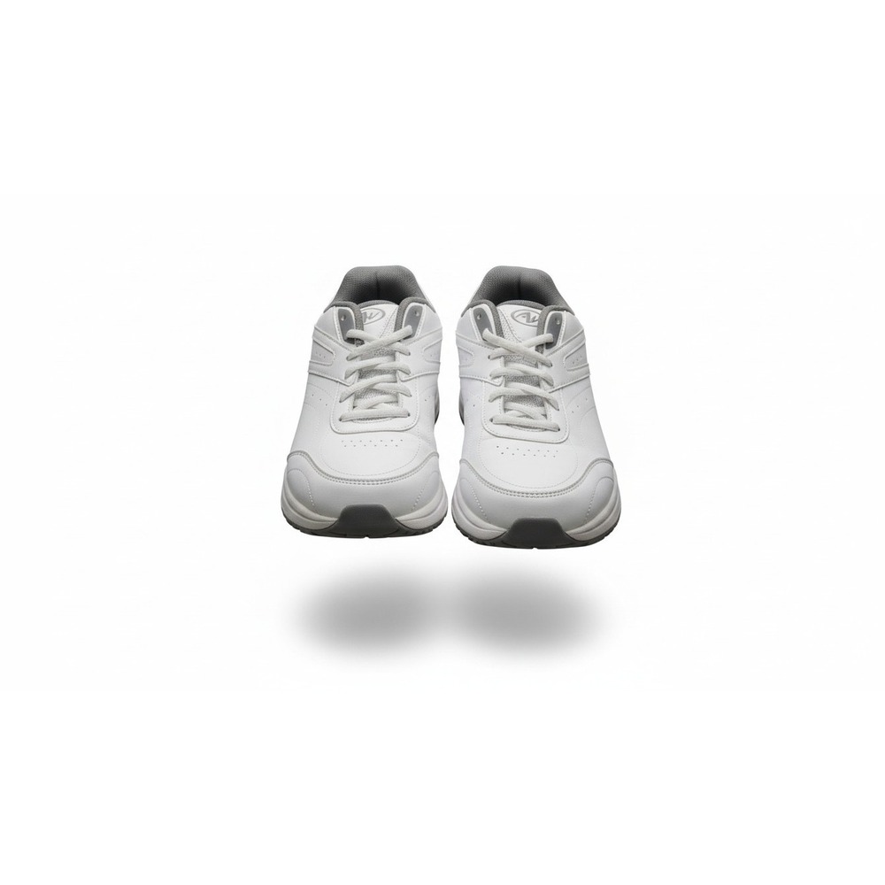 Athletic Works Walking Shoes Mens 10.5 White Low Top Sneakers MNAW22JT002
